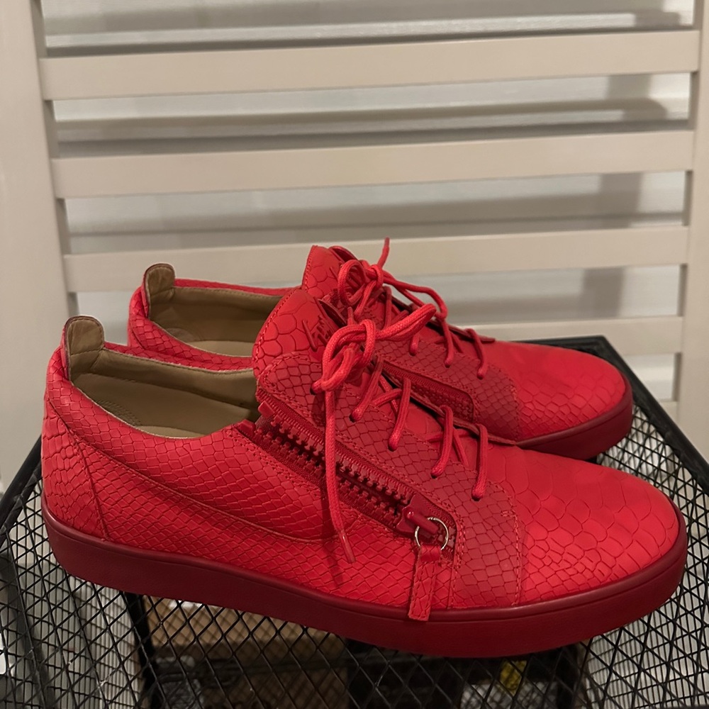 Original Red Giuseppe‎ Zanotti sneakers